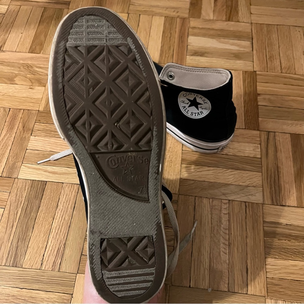 Black Platform Converse - image 3